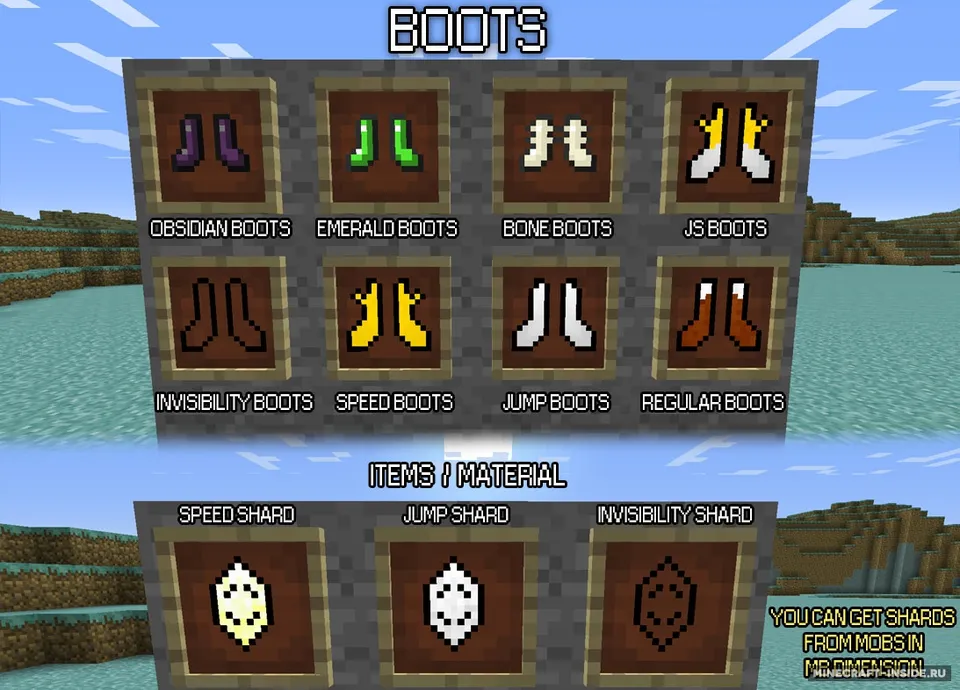 Mo’ Boots — Minecraft mod, rasm 4