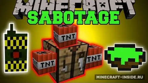 The Sabotage — Minecraft mod, rasm 1