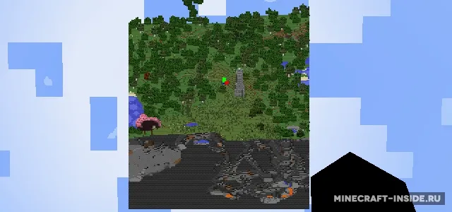 3D Minimap — Minecraft mod, rasm 2