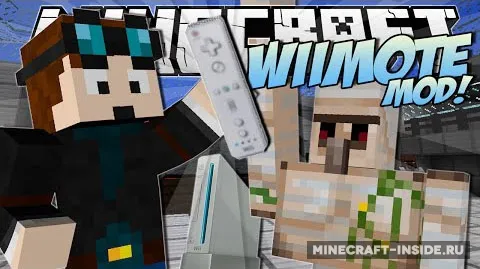 WiiMote — Minecraft mod, rasm 1