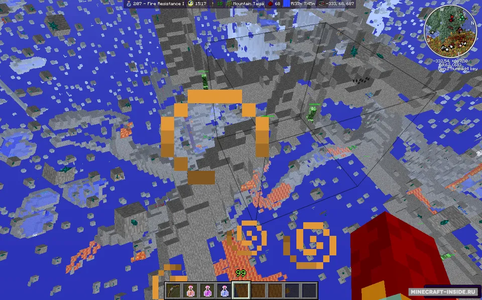 CJB X-Ray — Minecraft mod, rasm 3