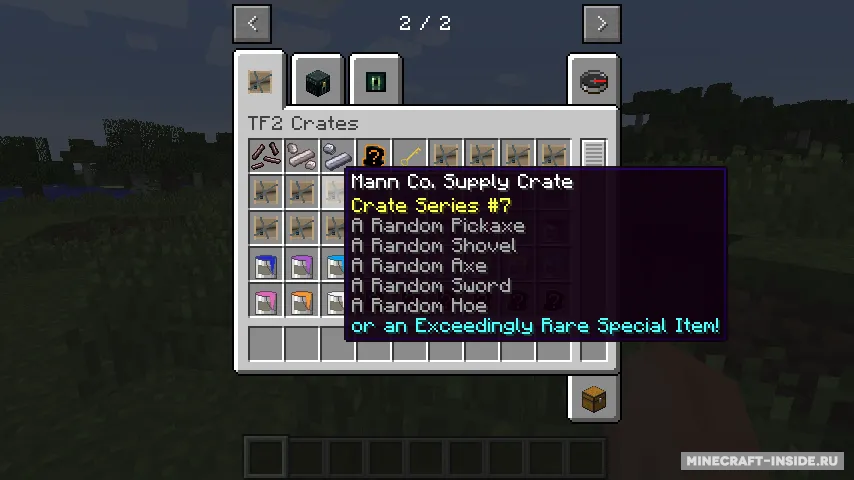 TF2 Crates — Minecraft mod, rasm 2