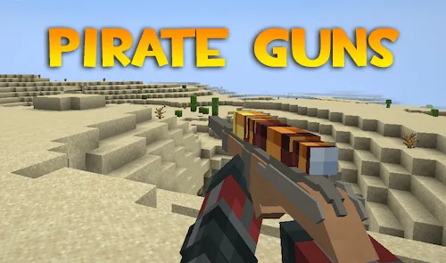 Pirate Guns — Minecraft mod, rasm 1