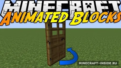 Animated Blocks — Minecraft mod, rasm 1