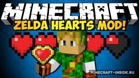 Zelda Hearts — Minecraft mod, rasm 1