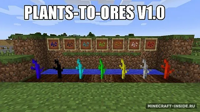 Plants to Ores — Minecraft mod, rasm 2