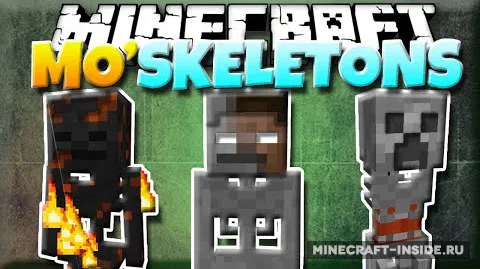 Mo’ Skeletons — Minecraft mod, rasm 1