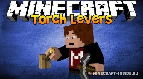 Torch Levers — Minecraft mod, rasm 1