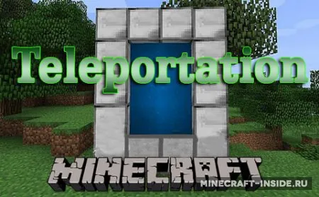 Teleportation — Minecraft mod, rasm 1