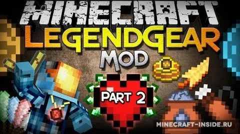 LegendGear 2 — Minecraft mod, rasm 1