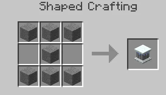 Crafting Pillar — Minecraft mod, rasm 3
