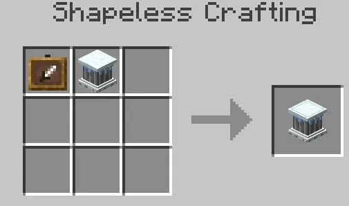 Crafting Pillar — Minecraft mod, rasm 5