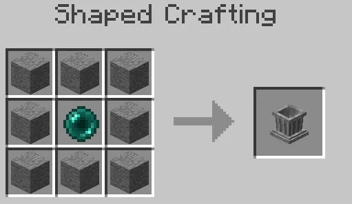 Crafting Pillar — Minecraft mod, rasm 7