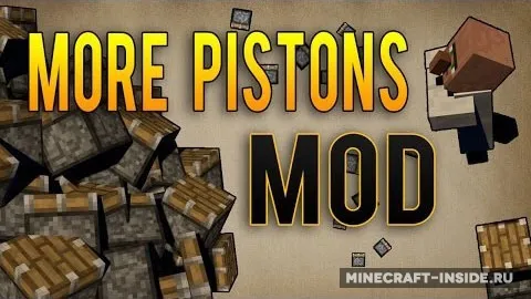 More Pistons — Minecraft mod, rasm 1