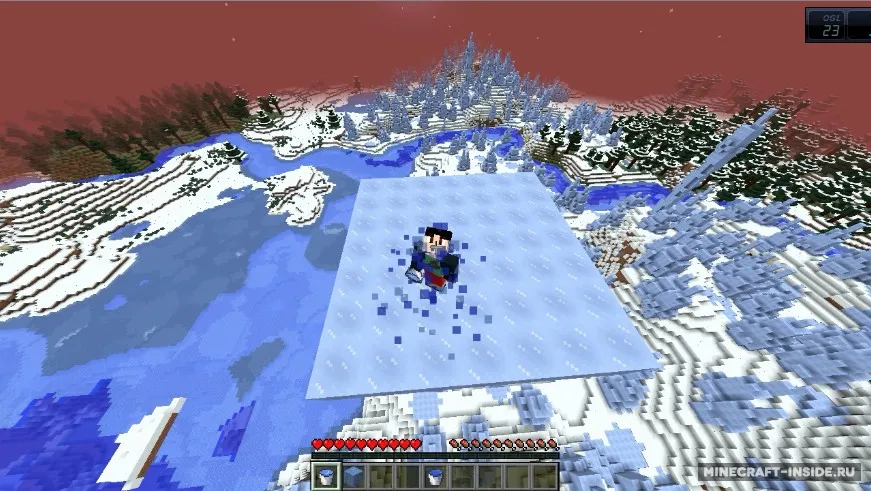 Ice Bucket Challenge — Minecraft mod, rasm 2