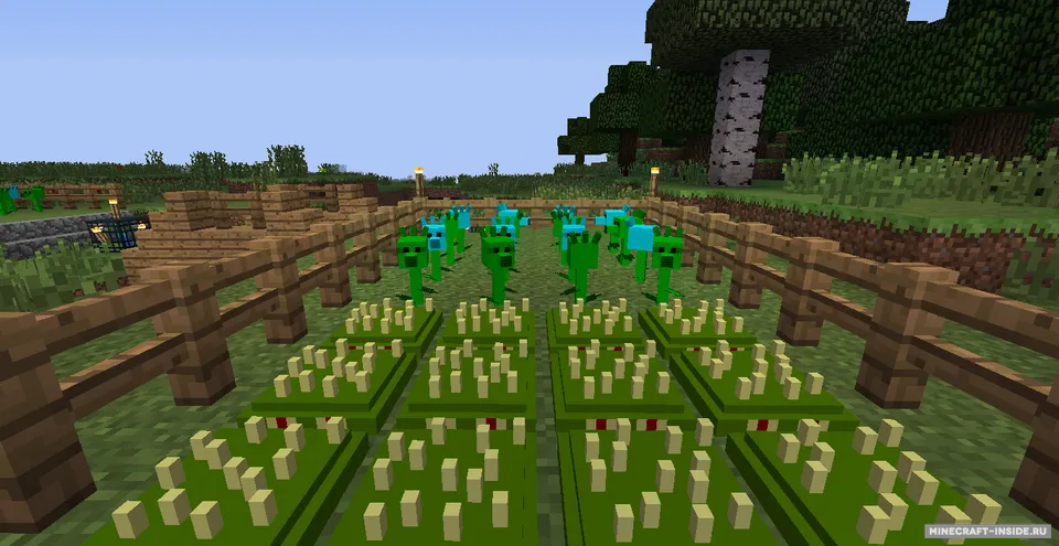 Plants Vs Zombies: Minecraft Warfare — Minecraft mod, rasm 2
