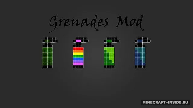 Grenades — Minecraft mod, rasm 2