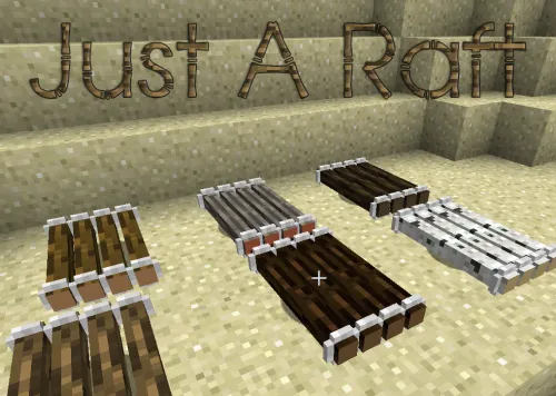 Just A Raft — Minecraft mod, rasm 1