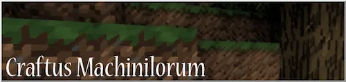 Craftus Machinilorum — Minecraft mod, rasm 1