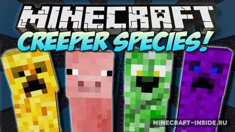 Creeper Species — Minecraft mod, rasm 1