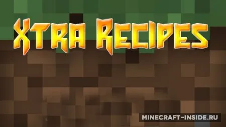 Xtra Recipes — Minecraft mod, rasm 1