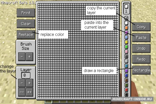 Printer Block — Minecraft mod, rasm 4