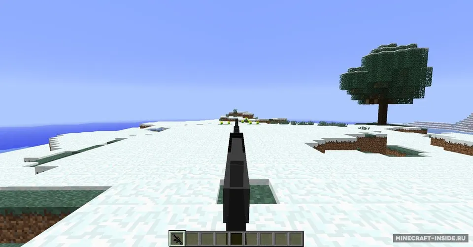 3D Gun — Minecraft mod, rasm 3