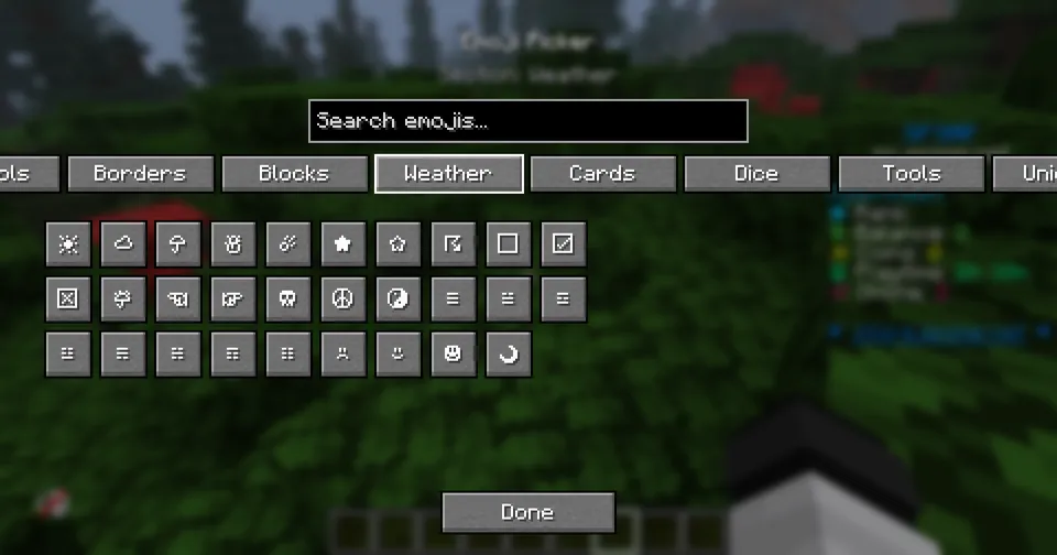 mcEmojis — Minecraft mod, rasm 2