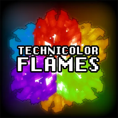 Technicolor Flames — Minecraft mod, rasm 1