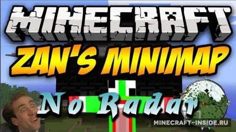 Zan’s Minimap No Radar — Minecraft mod, rasm 1