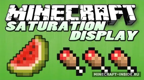 Saturation Display — Minecraft mod, rasm 1