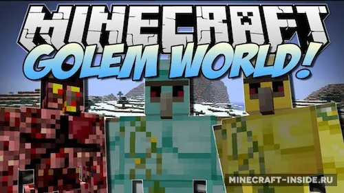 Golem World — Minecraft mod, rasm 1