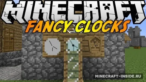 Fancy Clocks — Minecraft mod, rasm 1