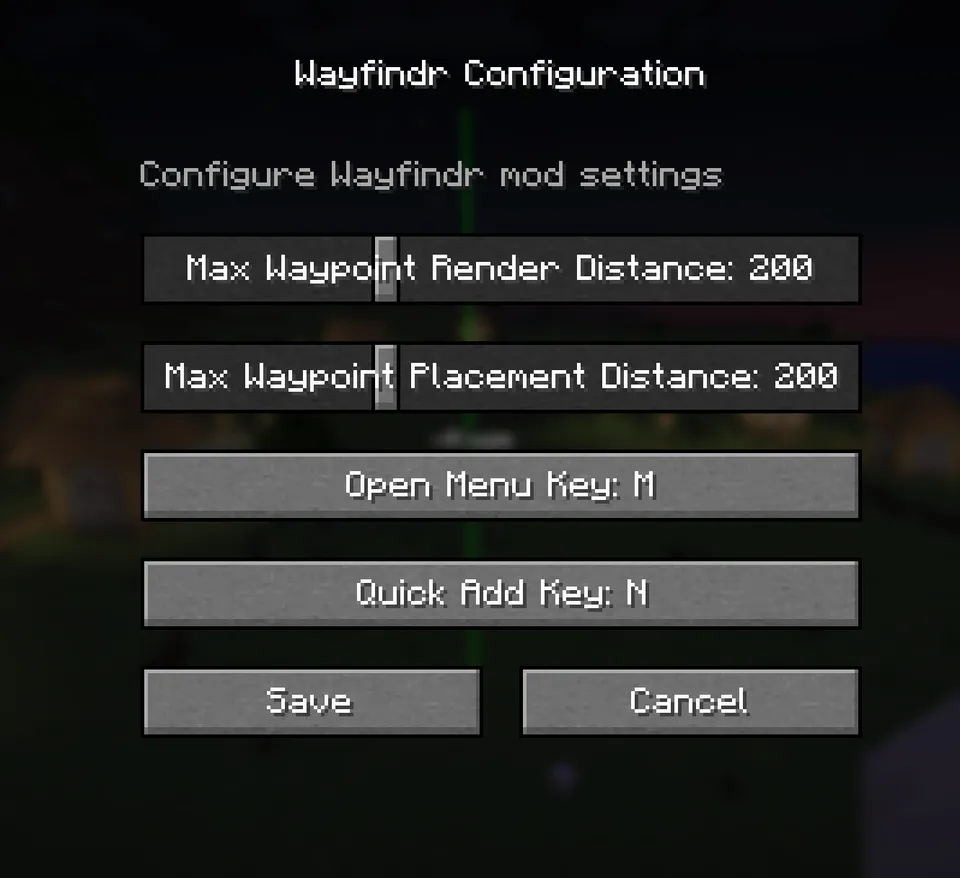 Wayfindr — Minecraft mod, rasm 4