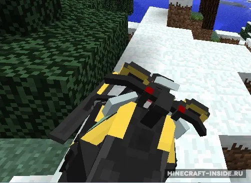 Snowmobile Vehicle — Minecraft mod, rasm 2