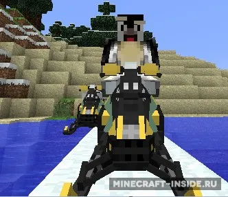 Snowmobile Vehicle — Minecraft mod, rasm 3