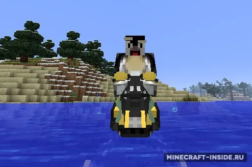 Snowmobile Vehicle — Minecraft mod, rasm 4