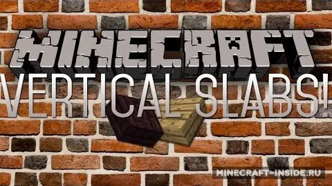 Vertical Slabs — Minecraft mod, rasm 1