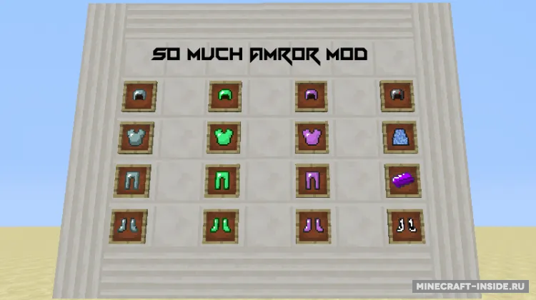 So Much Armor — Minecraft mod, rasm 2