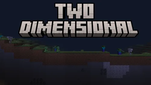 Two Dimensional — Minecraft mod, rasm 1
