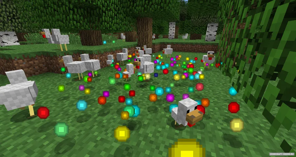 Rainbow Xp — Minecraft mod, rasm 4