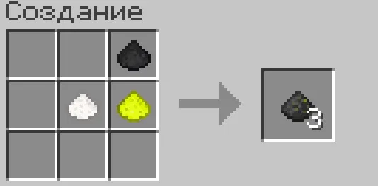Realistic gunpowder mining — Minecraft mod, rasm 7
