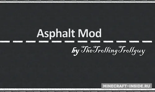 Asphalt — Minecraft mod, rasm 1