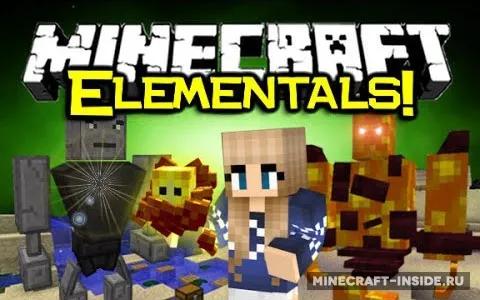 Elementals — Minecraft mod, rasm 1