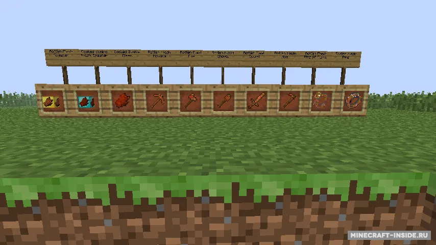 Rotten Flesh — Minecraft mod, rasm 2
