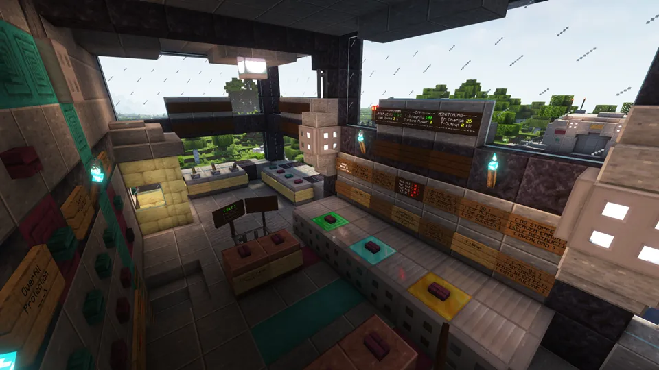 TD: CaD - The Dam: Control and Destroy (Damba) — Minecraft xarita, rasm 3