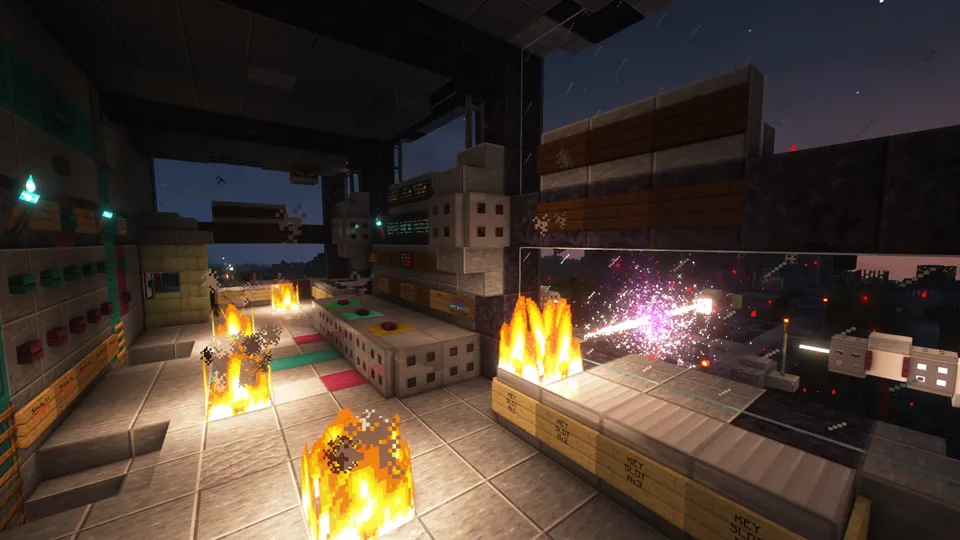 TD: CaD - The Dam: Control and Destroy (Damba) — Minecraft xarita, rasm 6