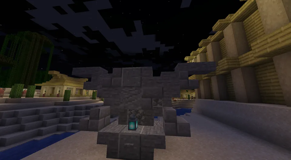 Delta - Shahar — Minecraft xarita, rasm 2