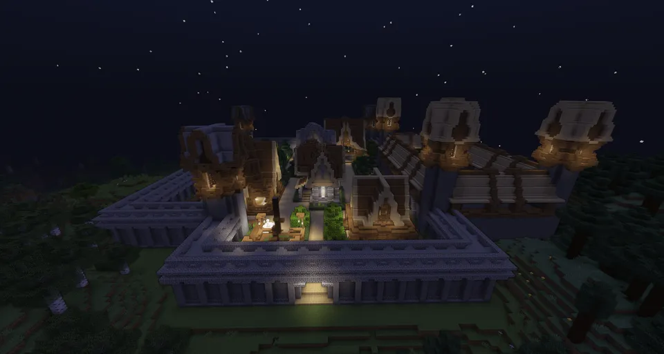 Omon qolish serveri uchun spawn! — Minecraft xarita, rasm 6