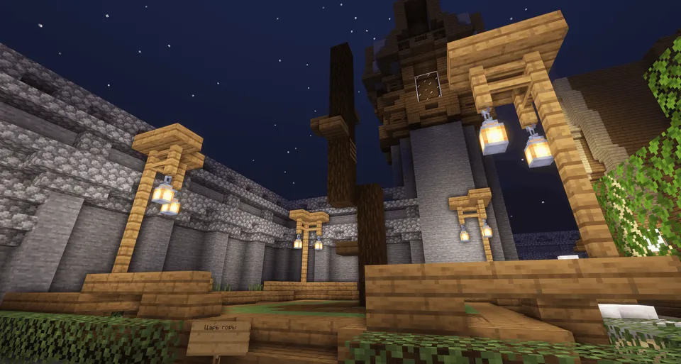 Omon qolish serveri uchun spawn! — Minecraft xarita, rasm 7